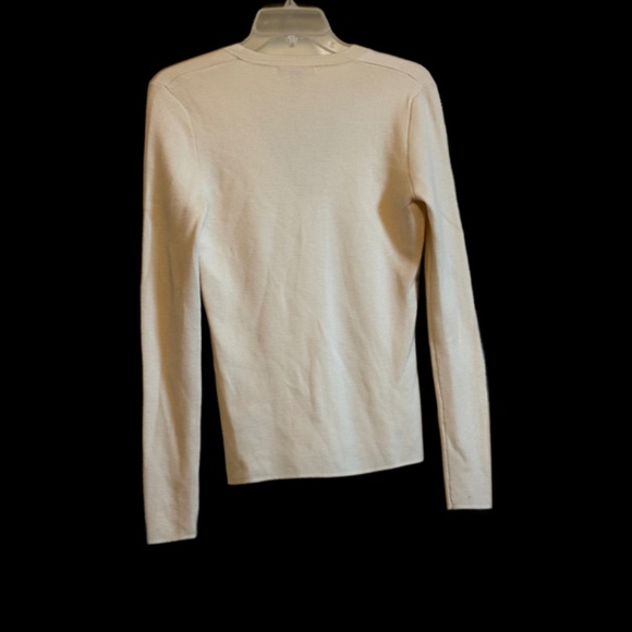 Michael Kors V Neck Button Front 100 Percent Cashmere Cardigan Sweater SZ XS - Picture 3 of 3